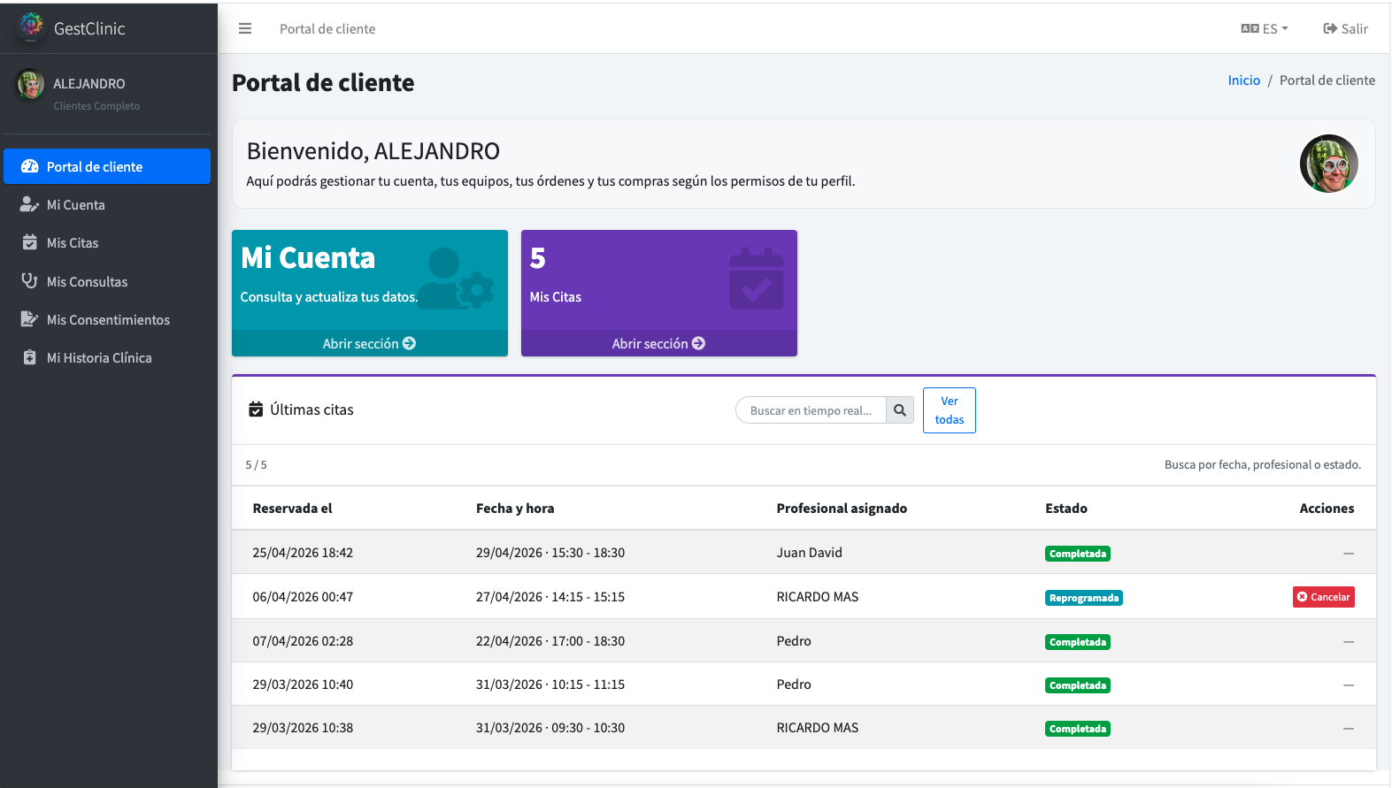 Sistema para Consultorio Médico