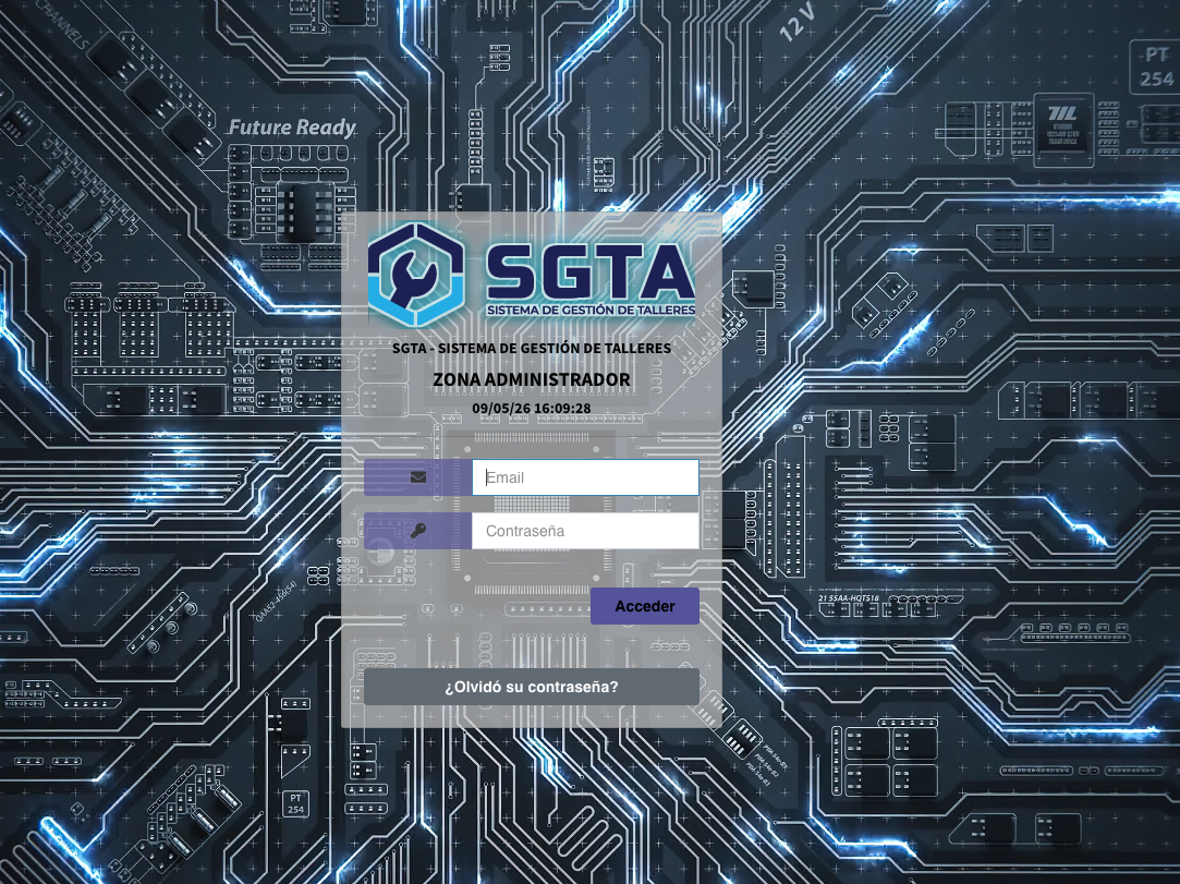 SGTA - Sistema de Gestión de Talleres