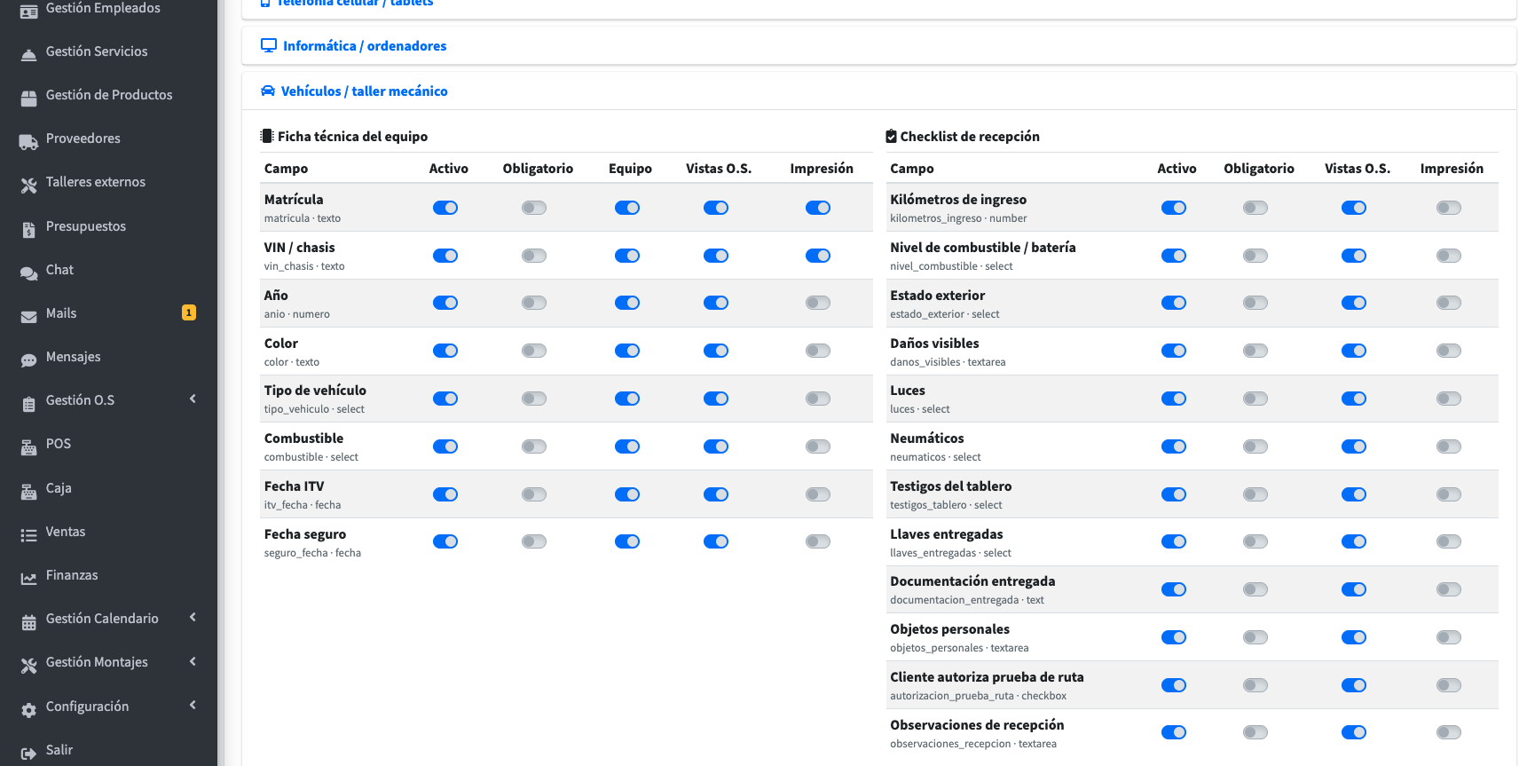 Sistema de Gestió Multirúbrica Multillenguatge